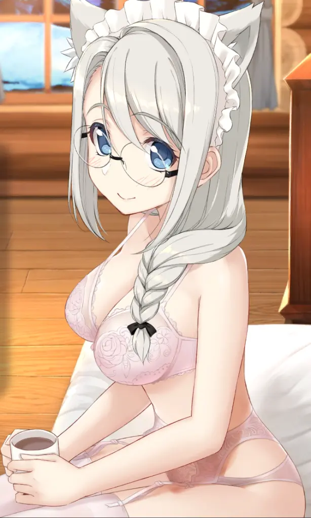 cute car girl maid